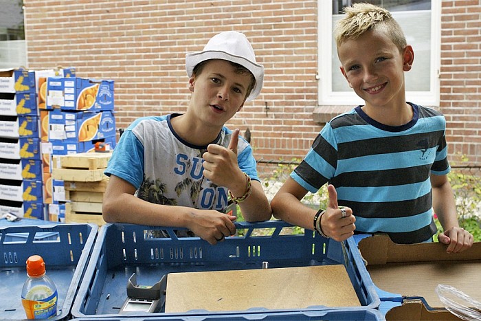 Geslaagde 1e blauwebogendag. - Foto: Paul Scholten