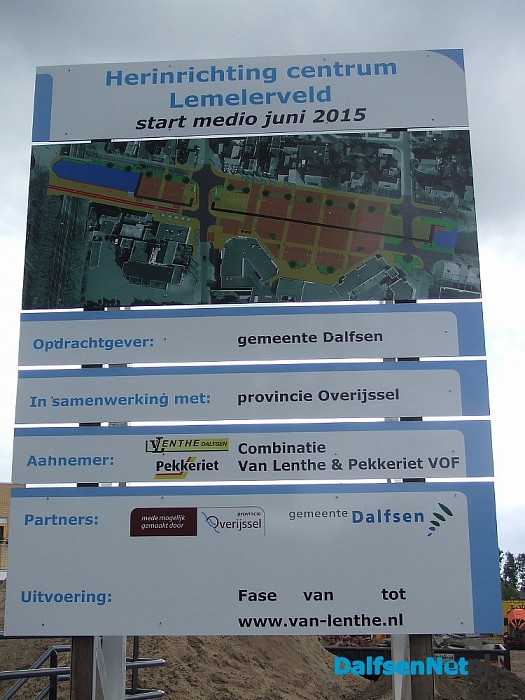 Kroonplein het mooiste plein van heel Dalfsen - Foto: Wim