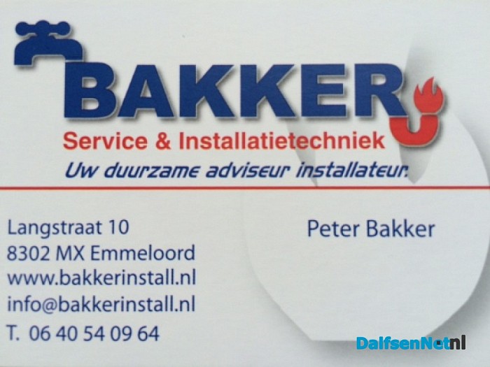 Nieuwe Service&Installatiebedrijf in de regio