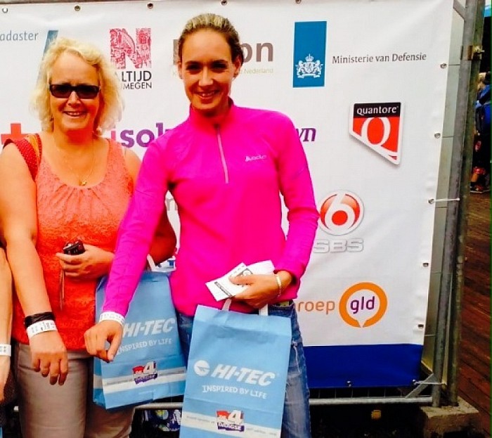 De vierdaagse lopers Nijmegen - Foto: Eigen geleverde foto