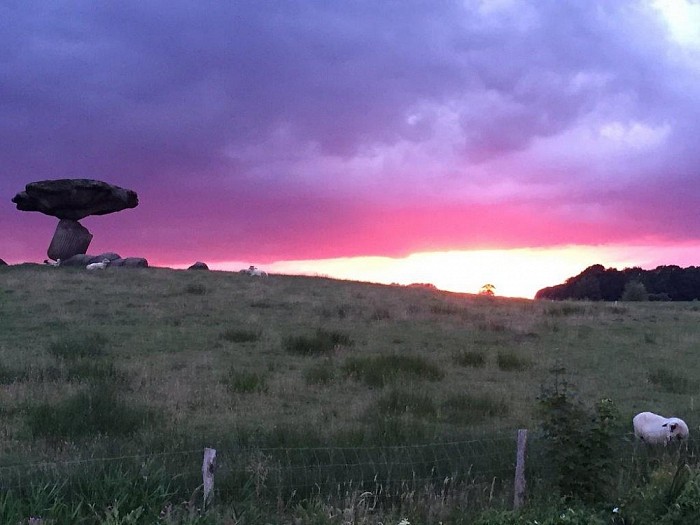 Avondzon bij Dalfsen - Foto: Eigen geleverde foto