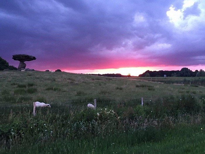 Avondzon bij Dalfsen - Foto: Eigen geleverde foto