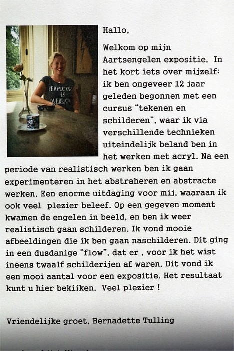 Expositie in de foyer van het gemeentehuis. - Foto: Paul Scholten