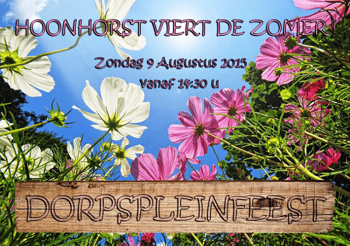 Hoonhorst viert de Zomer 2015 - Foto: Eigen geleverde foto