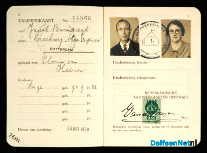 ANWB: Kampkaart zal in 1974 worden afgeschaft