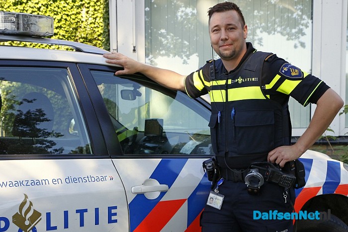 Agent in opleiding Rob Sanders: “Elke dag is een verrassing!” - Foto: Paul Scholten