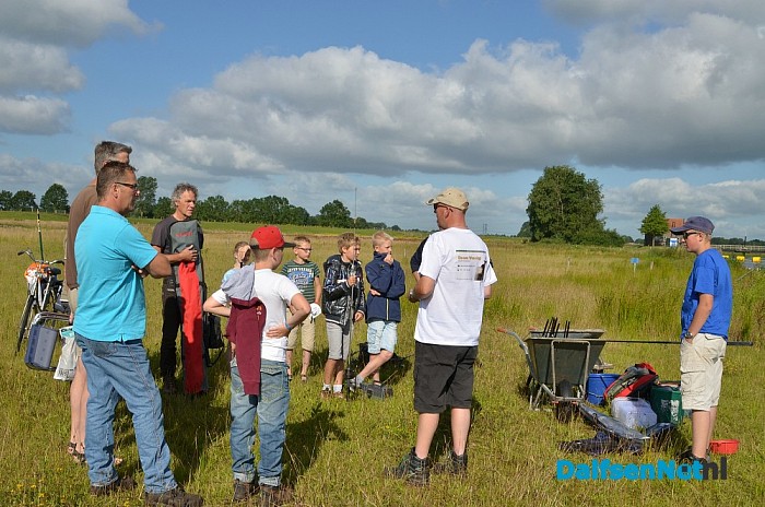 Vissen met visgids Eeuwe Weening bij “Boerhoes” - Foto: Johan Bokma
