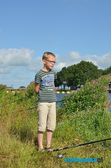 Vissen met visgids Eeuwe Weening bij “Boerhoes” - Foto: Johan Bokma