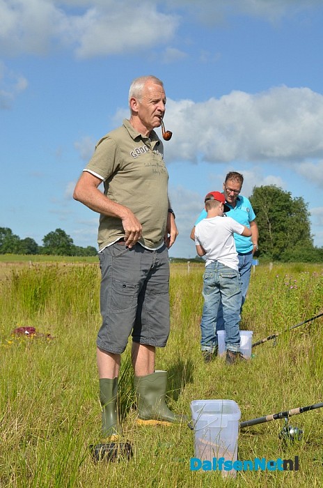 Vissen met visgids Eeuwe Weening bij “Boerhoes” - Foto: Johan Bokma