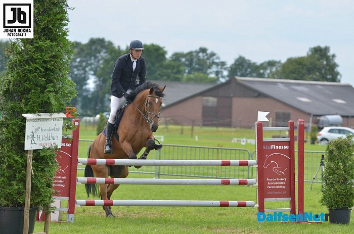 Fantastische paardensport in Hoonhorst tijdens stormachtig weekend - Foto: Johan Bokma
