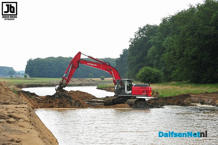 Update werkzaamheden project nevengeul Vilsteren - Foto: Johan Bokma