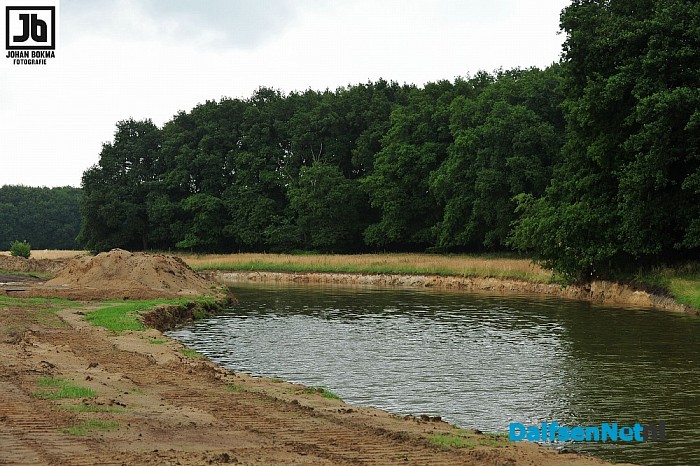 Update werkzaamheden project nevengeul Vilsteren - Foto: Johan Bokma