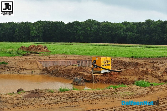 Update werkzaamheden project nevengeul Vilsteren - Foto: Johan Bokma
