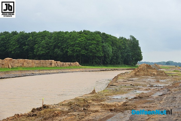 Update werkzaamheden project nevengeul Vilsteren - Foto: Johan Bokma