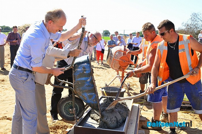 Aanleg project nevengeul Vilsteren officieel gestart - Foto: Johan Bokma