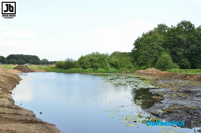 Update werkzaamheden project nevengeul Vilsteren - Foto: Johan Bokma