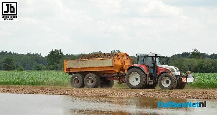 Update werkzaamheden project nevengeul Vilsteren - Foto: Johan Bokma