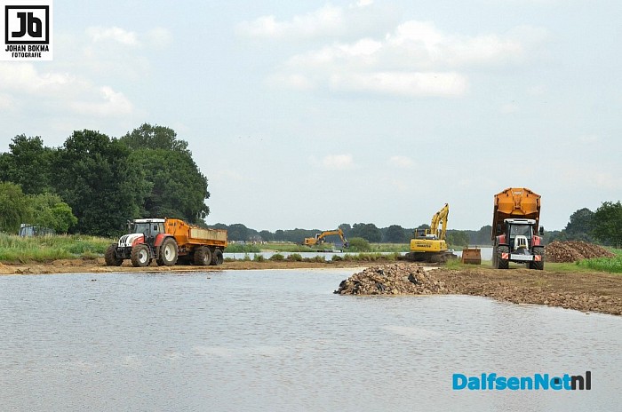 Update werkzaamheden project nevengeul Vilsteren - Foto: Johan Bokma