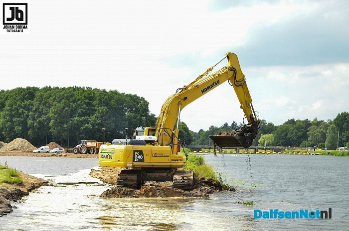 Update werkzaamheden project nevengeul Vilsteren - Foto: Johan Bokma