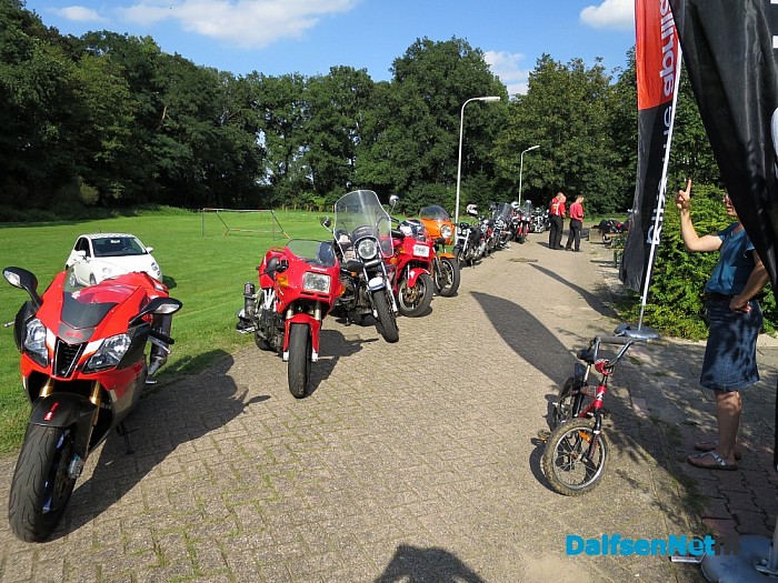 Italiaanse motordag Hoonhorst groot succes - Foto: Wim