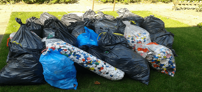 Heel Dalfsen gaat plastic doppen sparen - Foto: Eigen geleverde foto