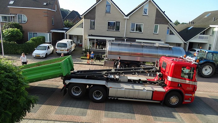 Buurtfeest (truckstar) aan de Geerdinkserf - Foto: Eigen geleverde foto