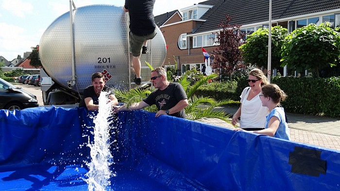Buurtfeest (truckstar) aan de Geerdinkserf - Foto: Eigen geleverde foto