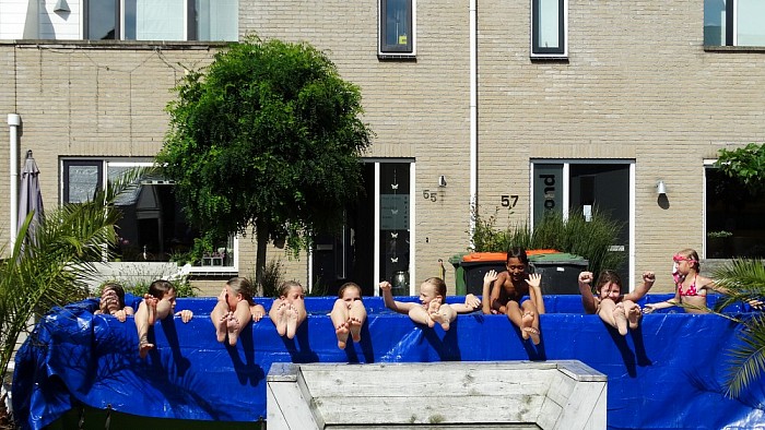 Buurtfeest (truckstar) aan de Geerdinkserf - Foto: Eigen geleverde foto