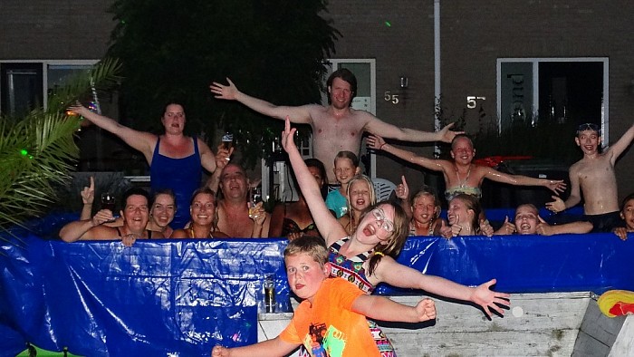Buurtfeest (truckstar) aan de Geerdinkserf - Foto: Eigen geleverde foto