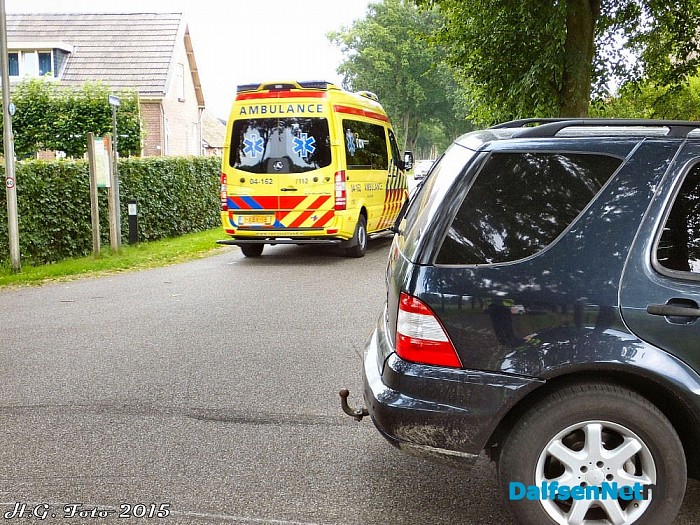 Aanrijding Oosterveen – Paltheweg - Foto: H.G. Foto