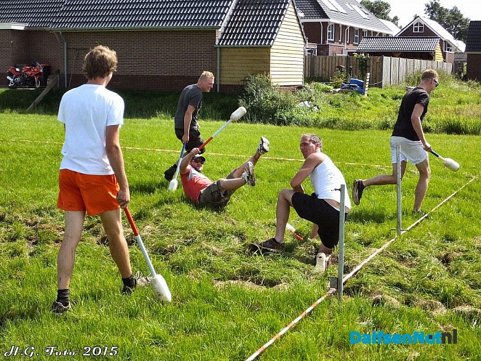 Oranjefeest zaterdag Oudleusen wederom succes. - Foto: H.G. Foto