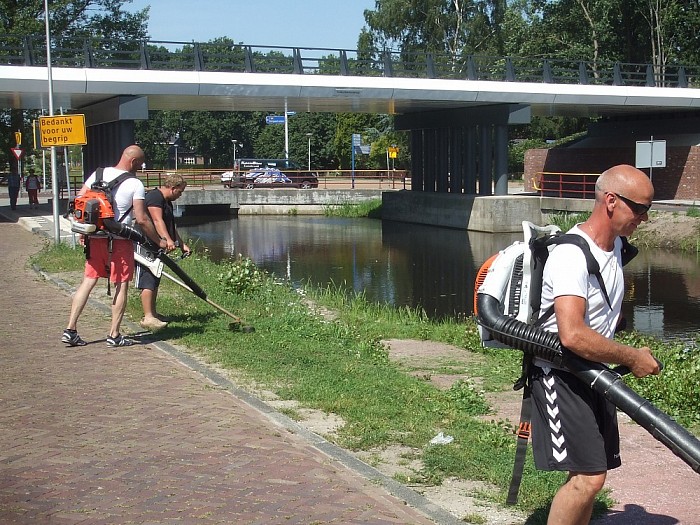 Lemelerveld is de rotzooi zat - Foto: Wim