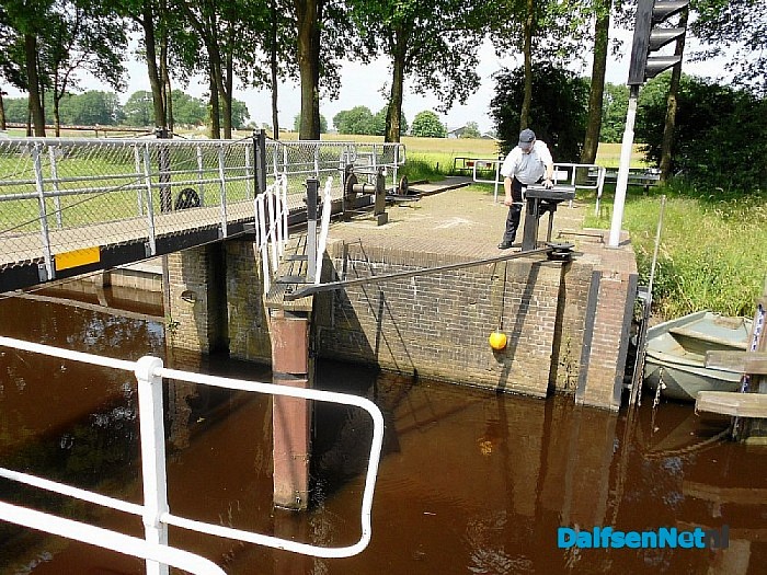 Veel afvaart op de Vecht
