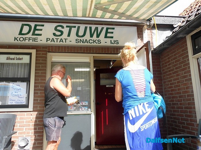 Even een ijsje halen bij de Stuw
