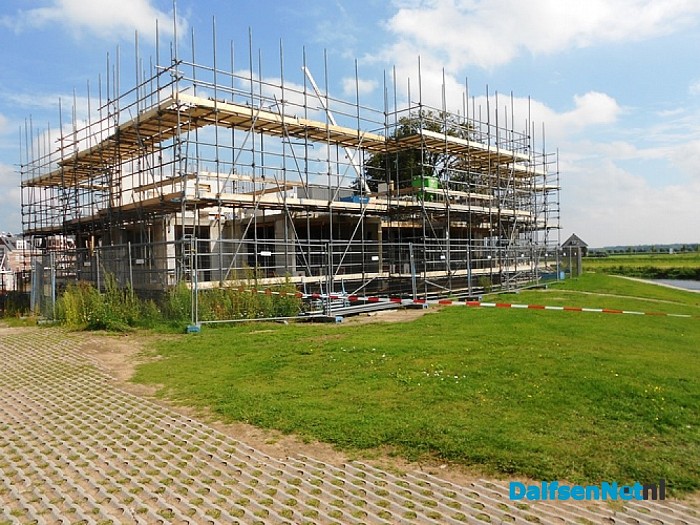 Voortgang appartementen complex