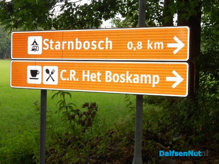Nieuwe bruine borden