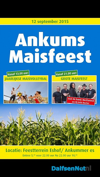 Maisfeest komt er aan - Foto: Eigen geleverde foto