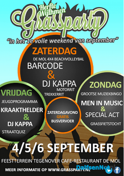 Dan is er ook nog de grassparty