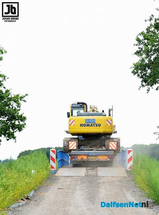 Update werkzaamheden project nevengeul Vilsteren - Foto: Johan Bokma