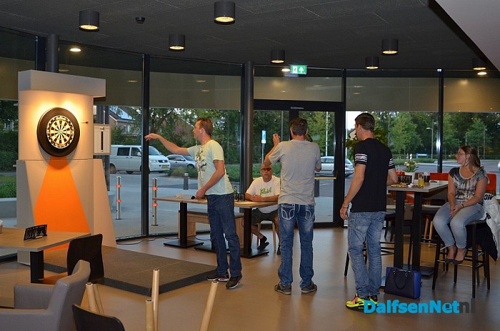 Dartteam Trefkoele Plus speelt nu in het PlusCafé - Foto: Johan Bokma