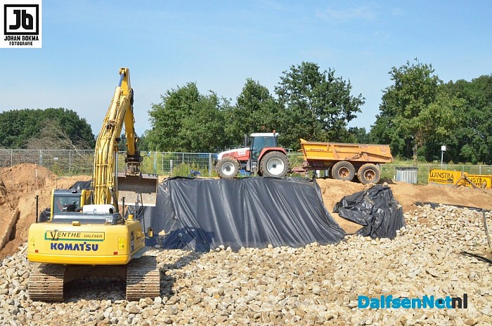 Update werkzaamheden project nevengeul Vilsteren - Foto: Johan Bokma