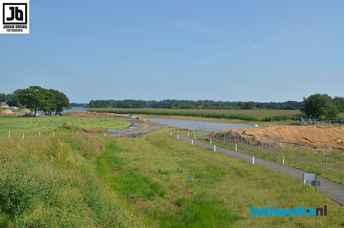 Update werkzaamheden project nevengeul Vilsteren - Foto: Johan Bokma