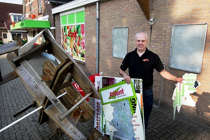 Supermarktondernemer verwijdert Facebook filmpje - Foto: Eigen geleverde foto