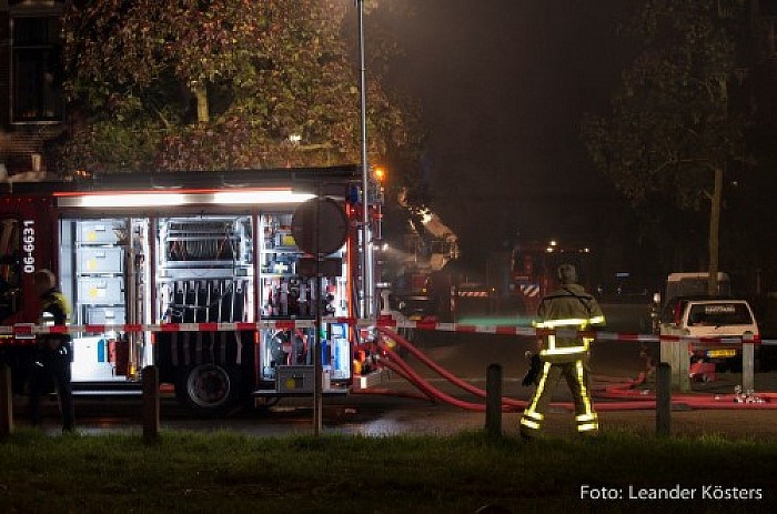 Foto’s grote brand Zwolle afgelopen nacht