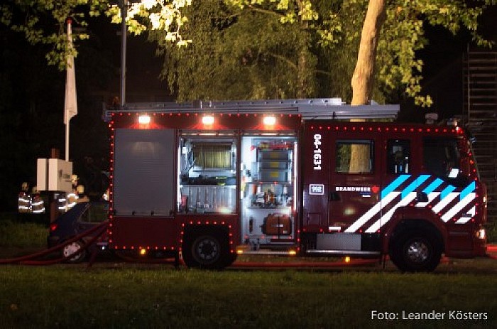 Foto’s grote brand Zwolle afgelopen nacht