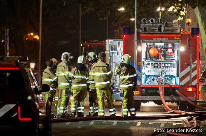 Foto’s grote brand Zwolle afgelopen nacht