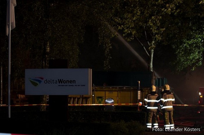 Foto’s grote brand Zwolle afgelopen nacht