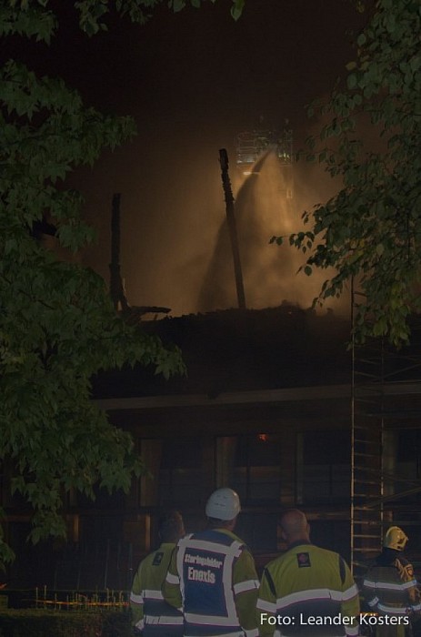 Foto’s grote brand Zwolle afgelopen nacht
