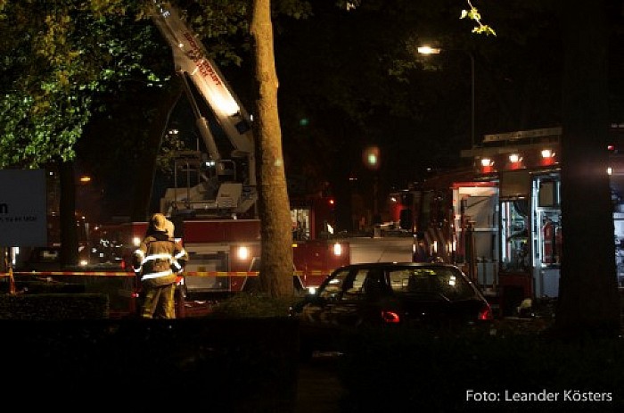 Foto’s grote brand Zwolle afgelopen nacht