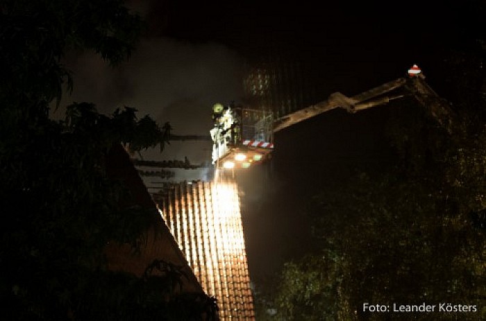 Foto’s grote brand Zwolle afgelopen nacht